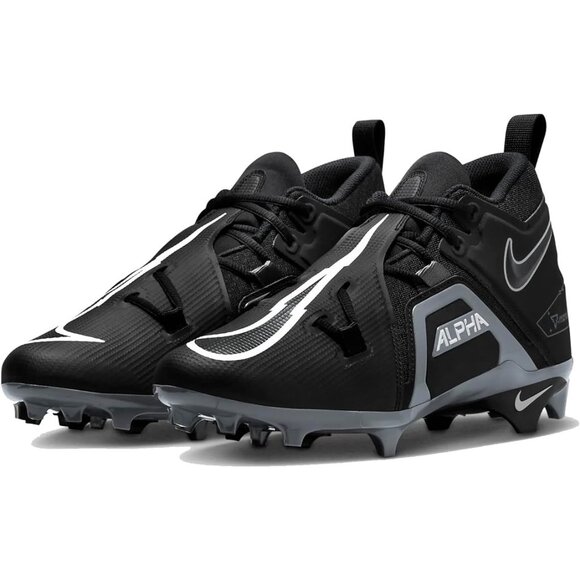Nike Mens Nike Alpha Menace Pro 3 Black Football Shoes CT6649-010 Size 12 - Picture 1 of 8